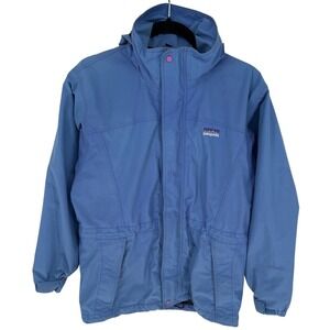 Patagonia GORE-TEX Periwinkle Blue Parka Jacket Women's Small Vintage 2002‎ VGUC